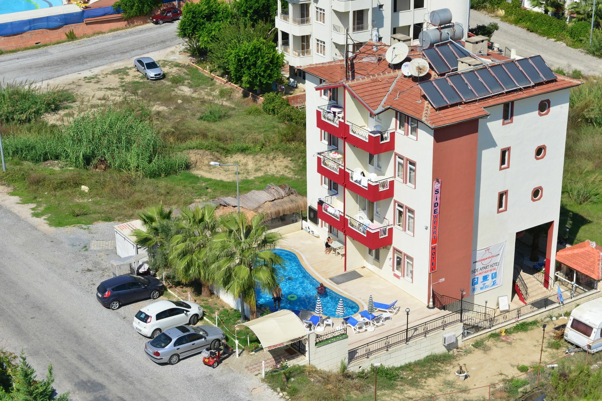 Side Apart Hotel Bagian luar foto